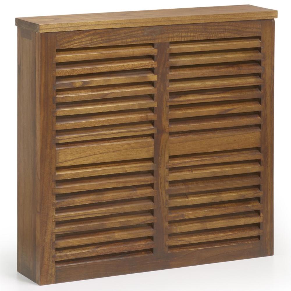 lamellas barna klasszikus fali radiator takaro mediterran vintage tomorfa elegans polgari nappali konyha haloszoba fa takaro radiatorra.jpg